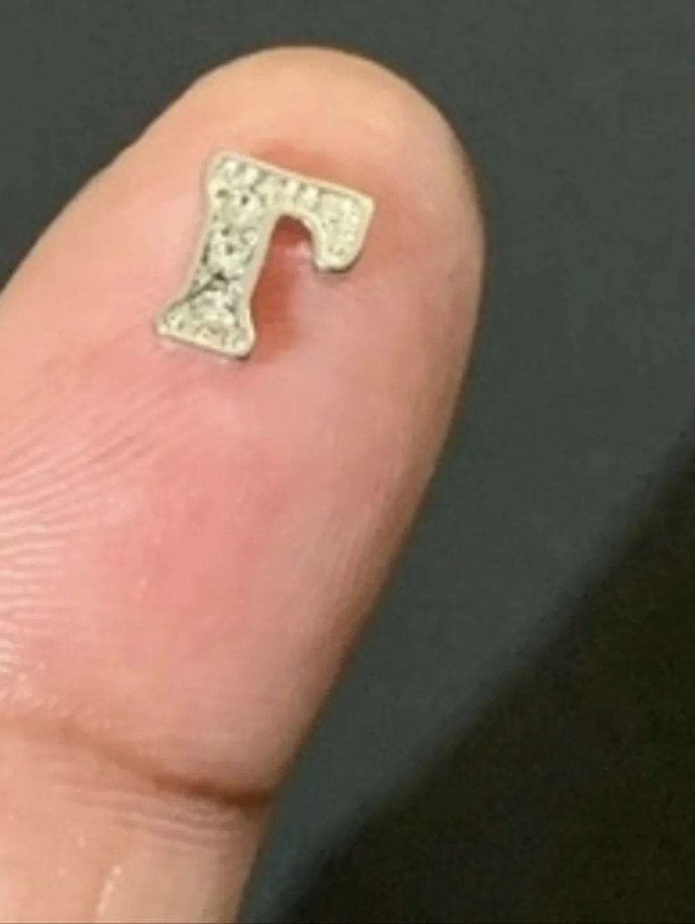 Lambda Charm For Floating Lockets